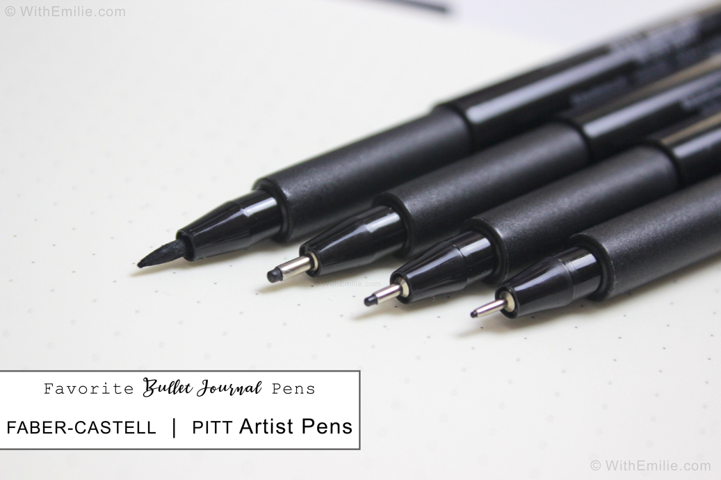 Mes stylos favoris pour le Bullet Journal 🖊📒, Favorite Bullet Journal  Pens, With Emilie