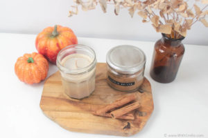 Recette de bougie végétale d'automne au pumpkin spice - WithEmilieBlog