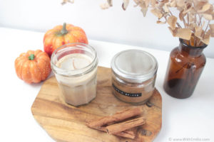 Recette de bougie végétale d'automne au pumpkin spice - WithEmilieBlog