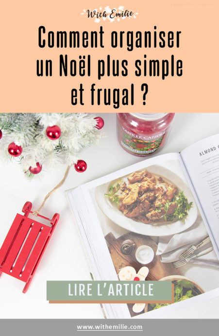 Un Noël plus simple et frugal - WithEmilieBlog Pinterest