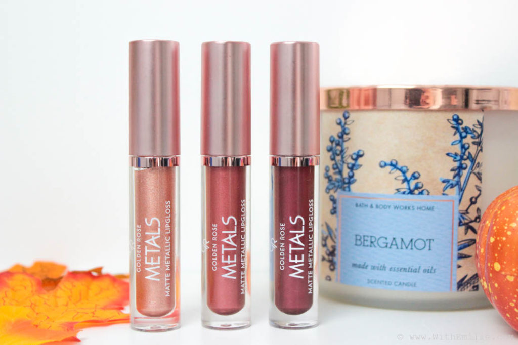 Les Nouveaux Rouges à Lèvres Liquides Metals De Golden Rose