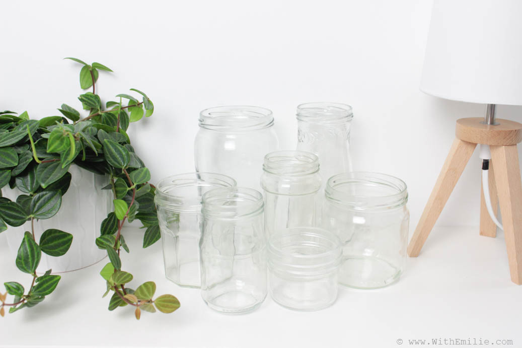 DIY : 3 idées malicieuses pour réutiliser des pots en verre