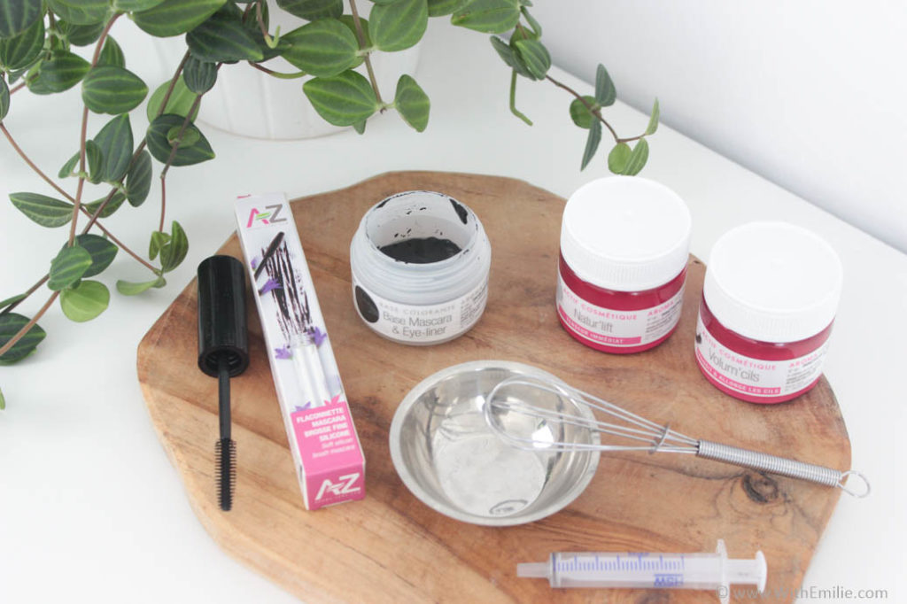 Réaliser son mascara avec les produits aroma zone - WithEmilieBlog