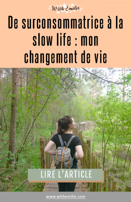 De la surconsommation vers une vie plus simple - WithEmilieBlog Pinterest